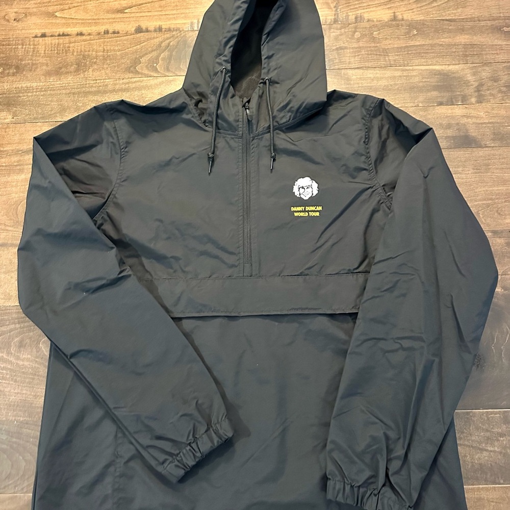 🌟NWOT Danny Duncan World Tour Black Windbreaker Jacket